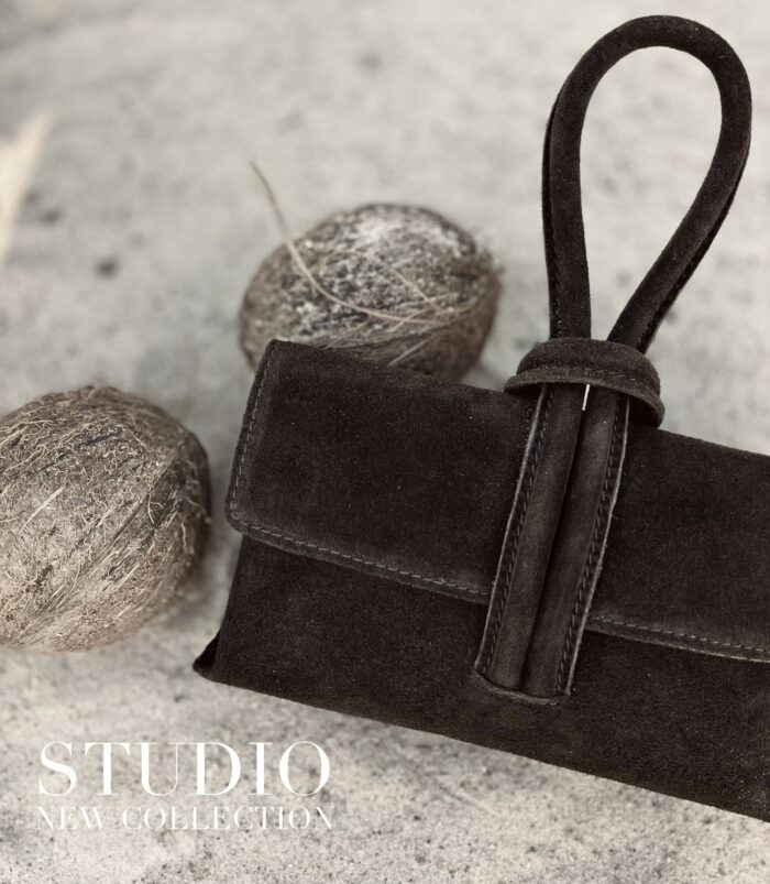 TOREBKA STUDIO LEATHER CZEKOLADOWA