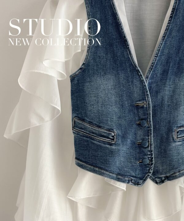 KAMIZELKA STUDIO DENIM