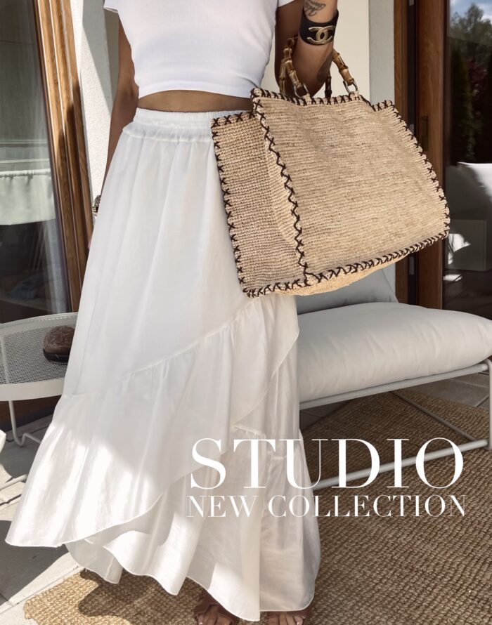 TORBA LA PLAYA STRAW/BROWN - obrazek 2