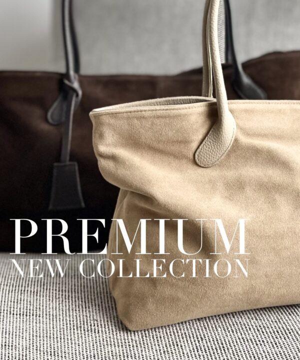 TORBA PREMIUM SKÓRA ZAMSZOWA BEŻOWA