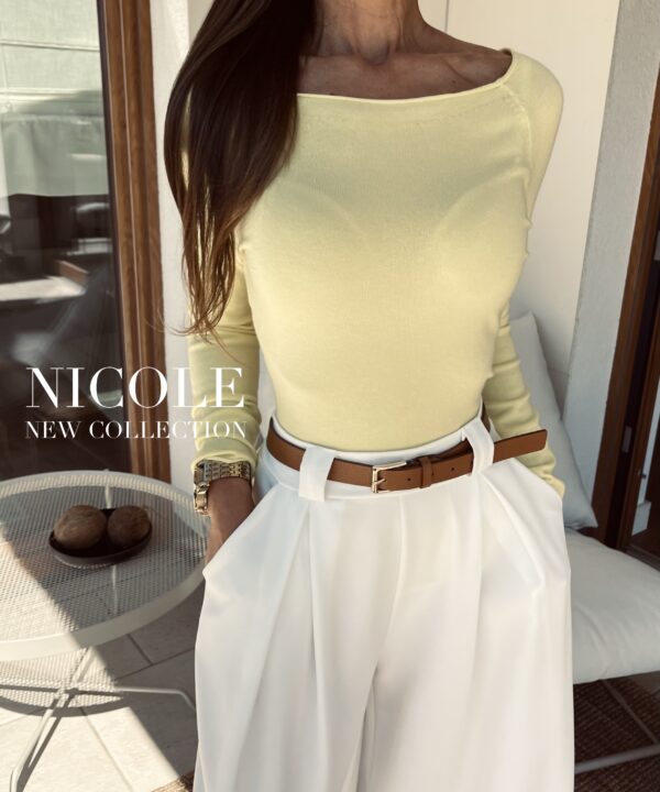 BLUZKA NICOLE CYTRYNOWA