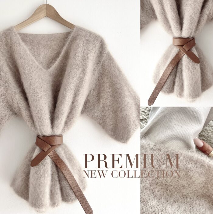 SWETER MOHEROWY PREMIUM MIA LATTE
