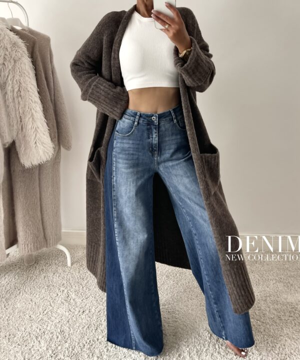 SPODNIE HEIDI JEANS NIEBIESKIE