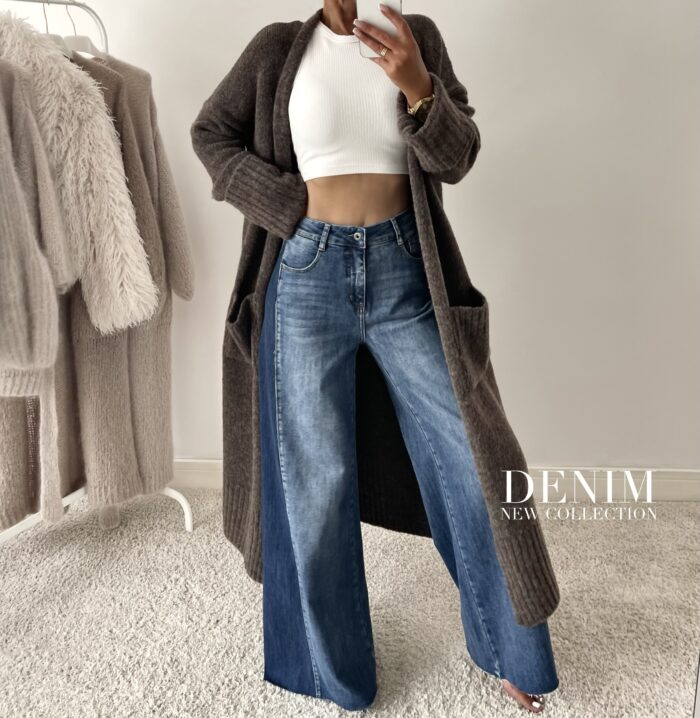 SPODNIE HEIDI JEANS NIEBIESKIE