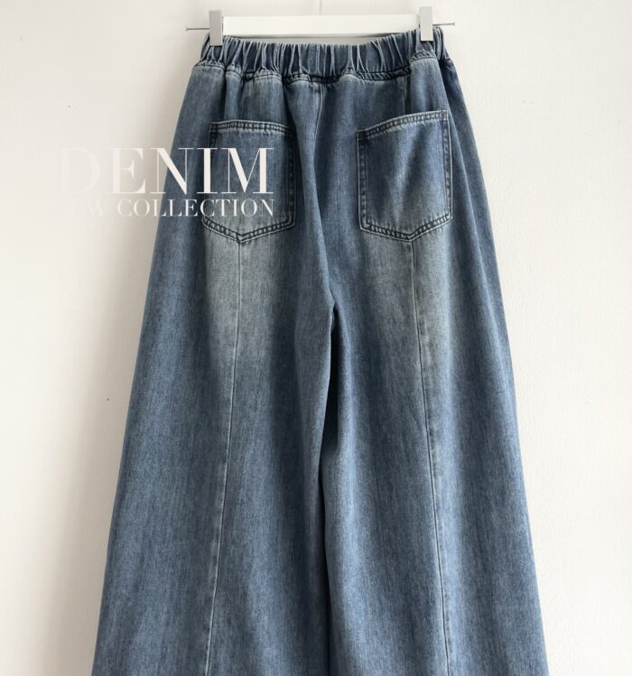 SPODNIE IVY JEANS  Z SZEROKIMI NOGAWKAMI