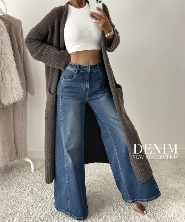 SPODNIE MEGHAN JEANS NIEBIESKIE
