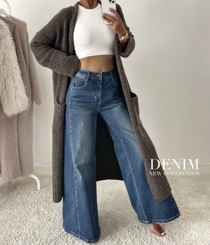 SPODNIE MEGHAN JEANS NIEBIESKIE