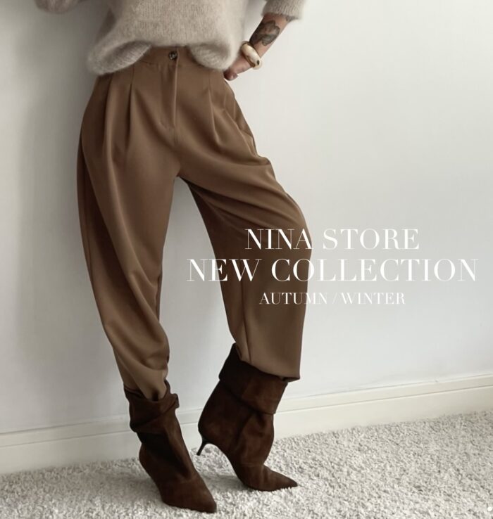 SPODNIE ESTHER CAMEL