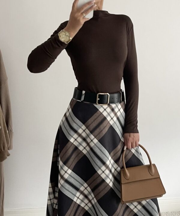 BLUZKA JUDY CZEKOLADOWA