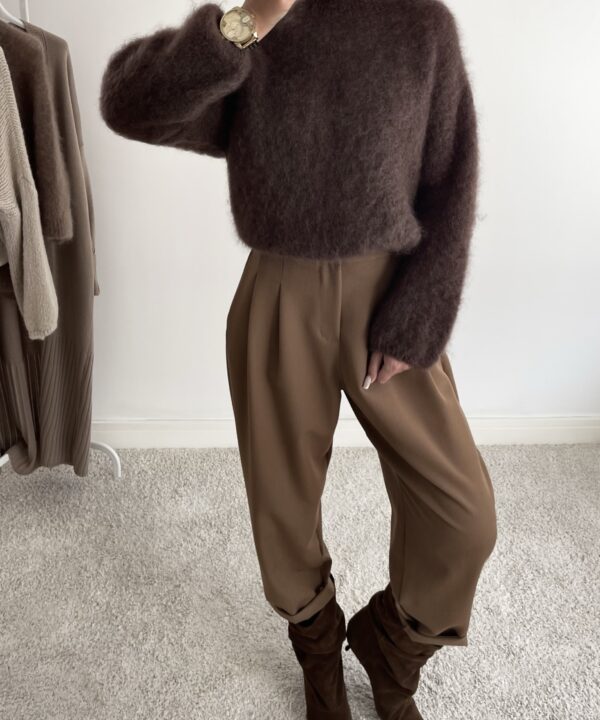 Alternative view of SWETER MOHEROWY NOELE PREMIUM MLECZNA CZEKOLADA