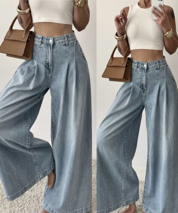 SPODNIE ALY DENIM JASNONIEBIESKIE