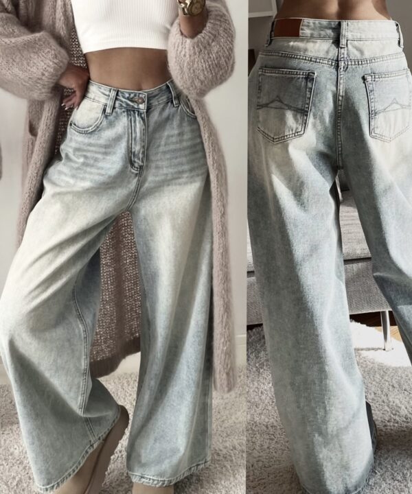 SPODNIE ALISHA JEANS BLUE