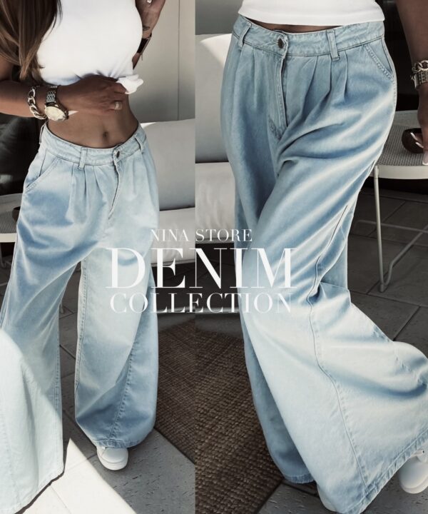 SPODNIE EVELINE JEANS BLUE