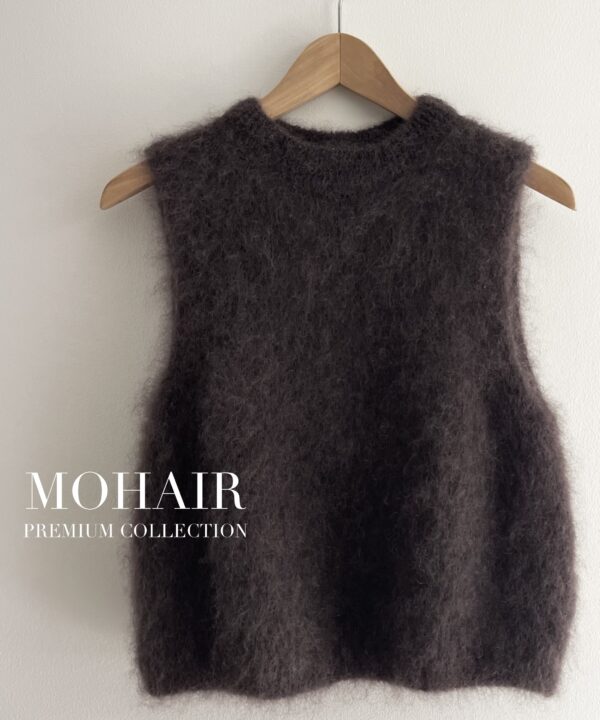 Alternative view of KAMIZELKA MOHEROWA PREMIUM CZEKOLADOWA