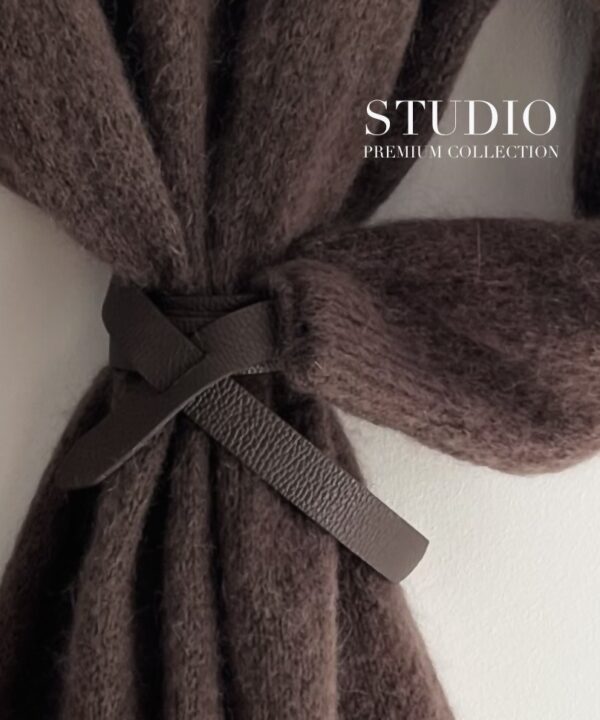 PASEK SKÓRA NATURALNA CZEKOLADOWY