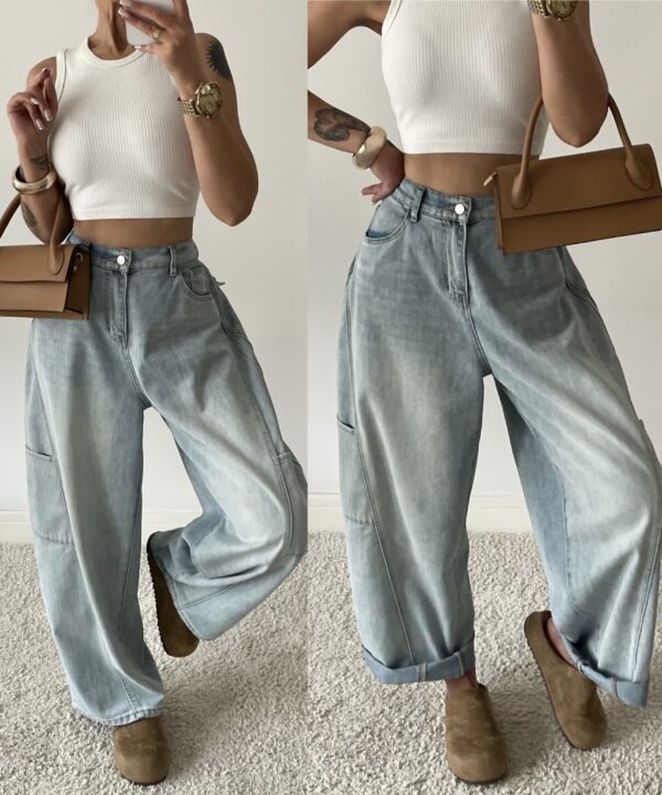 SPODNIE BRENDA JEANS BALLOON