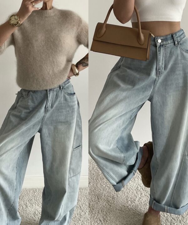 SPODNIE BRENDA JEANS BALLOON