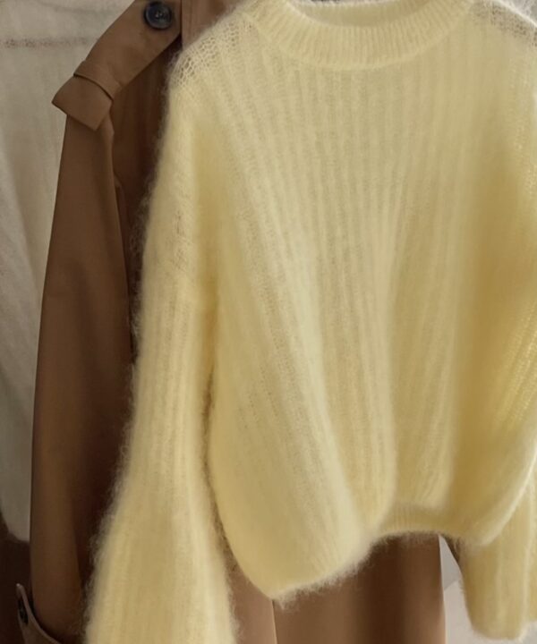 Alternative view of SWETER MOHEROWY PREMIUM DENISE 01 ŻÓŁTY