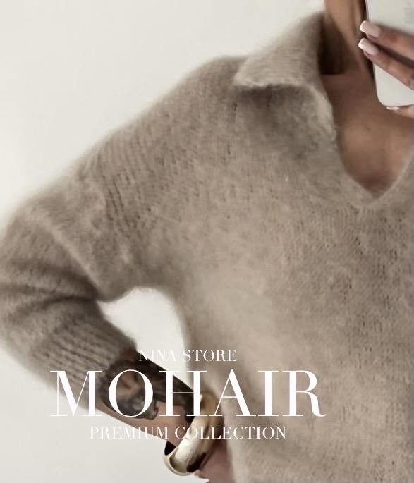 SWETER MOHEROWY LYDIA LATTE