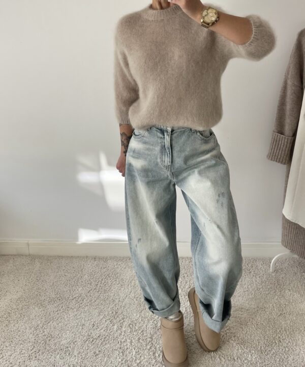 SPODNIE GAIA BALLOON DENIM