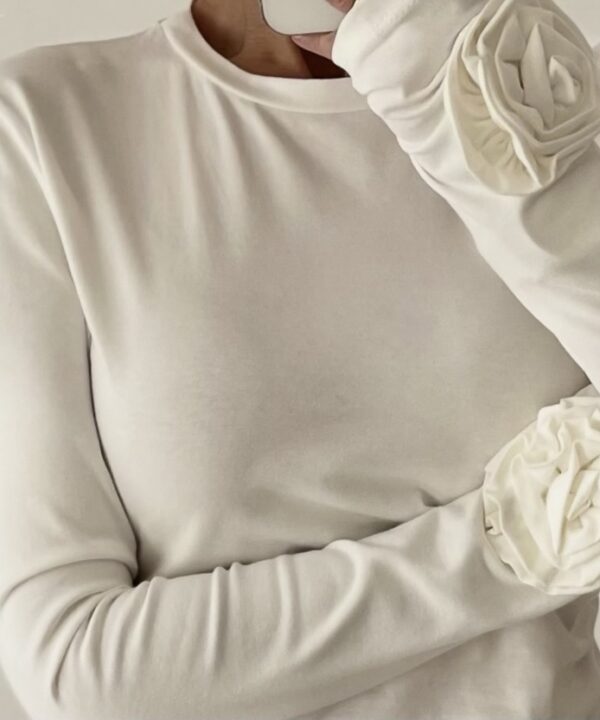 BLUZKA ANTONINA ŚMIETANKOWA