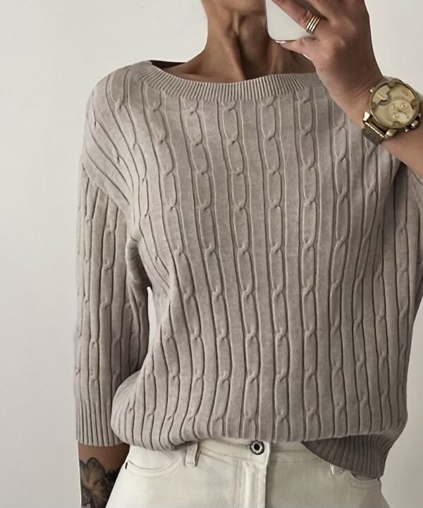 SWETEREK OLIVIA BEŻOWY