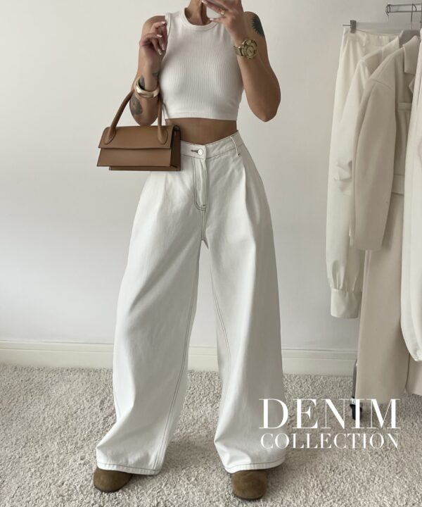 Alternative view of LARA WIDE LEG DENIM