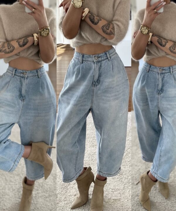 Alternative view of SPODNIE SARA JEANS