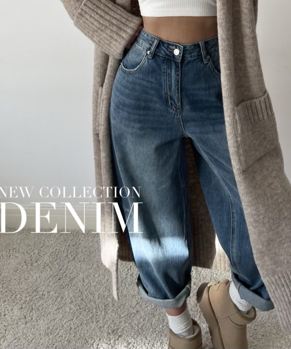 Alternative view of SPODNIE BALLON JEANS