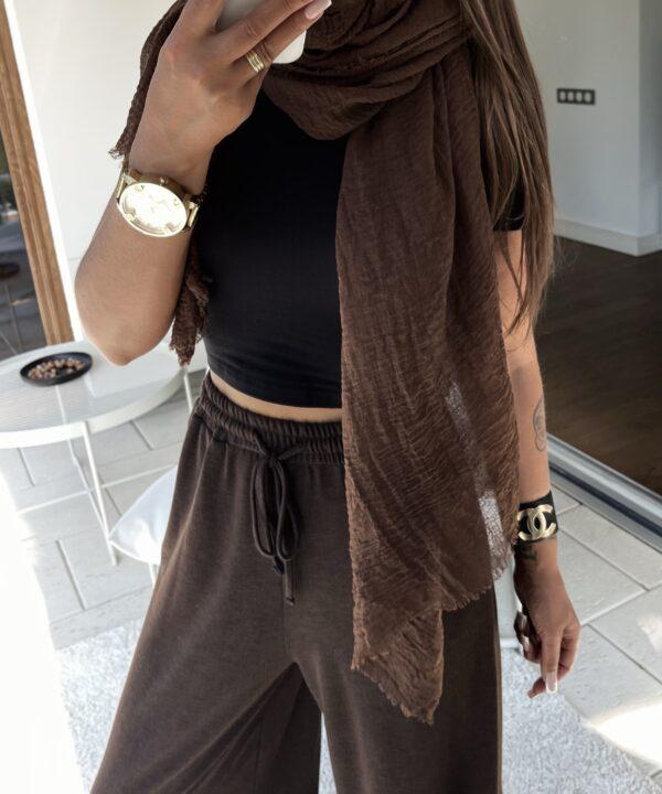 SZAL / APASZKA CZEKOLADOWY