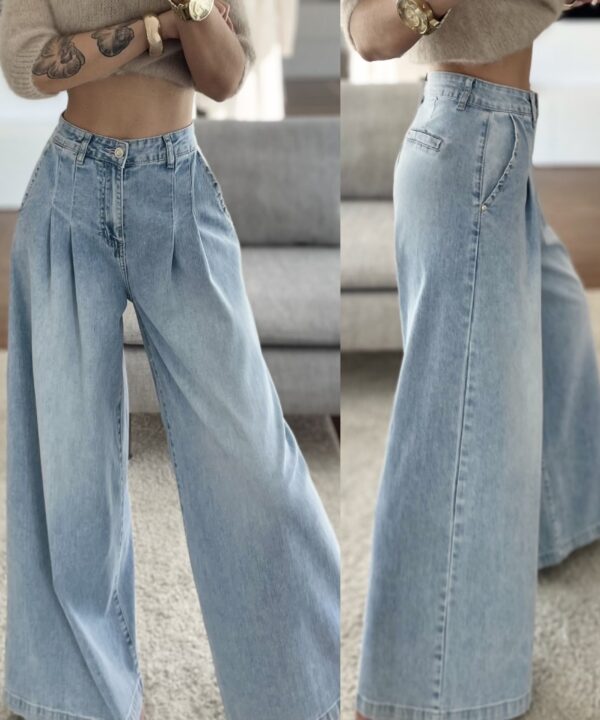 SPODNIE ALY DENIM JASNONIEBIESKIE