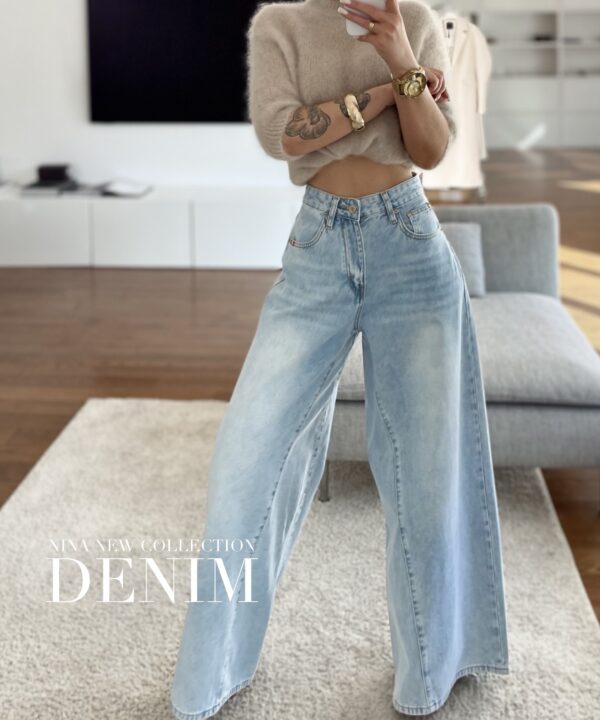 NINA WIDE LEG JEANS