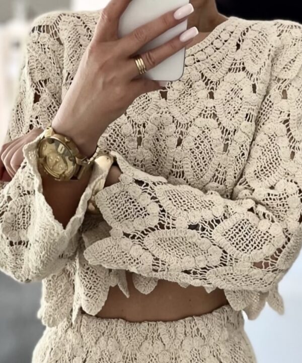 BLUZKA FELICIA BEŻOWA