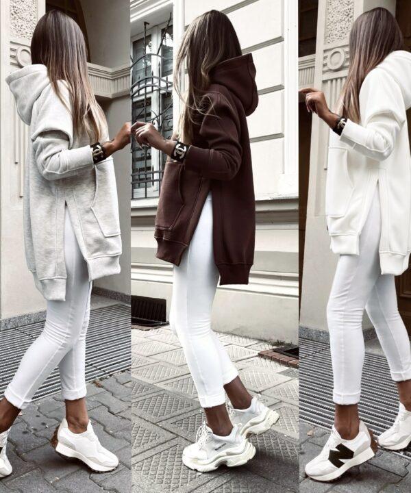 BLUZA RUSH ECRU