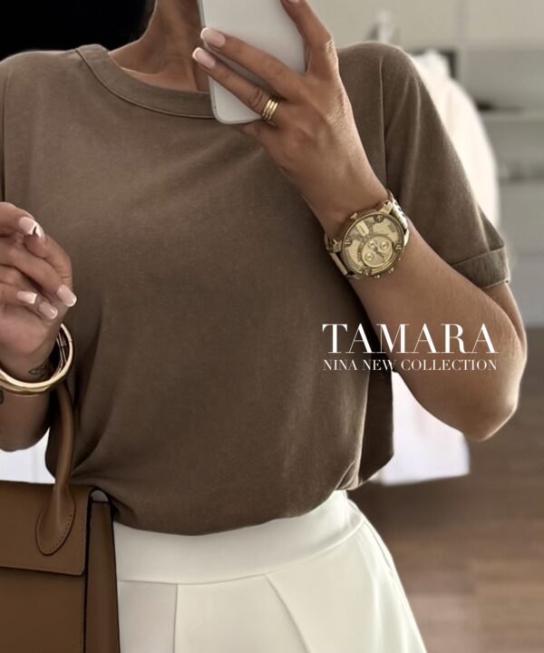T-SHIRT TAMARA MOCCA