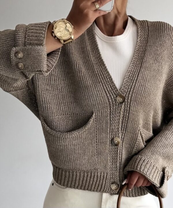 SWETER OVERSIZE SUSAN MOCCA