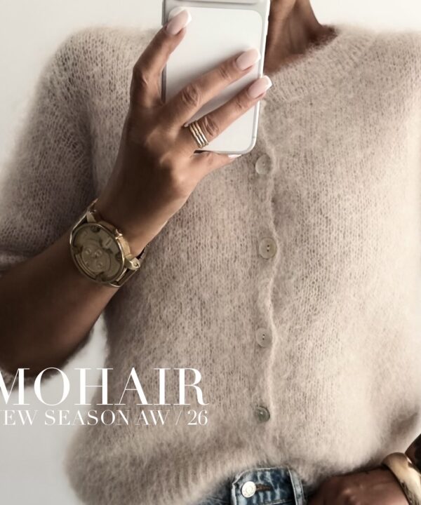 SWETER MOHEROWY ALESSIA PREMIUM BEŻOWY