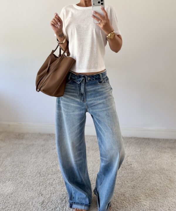 SPODNIE ALAYAH JEANS