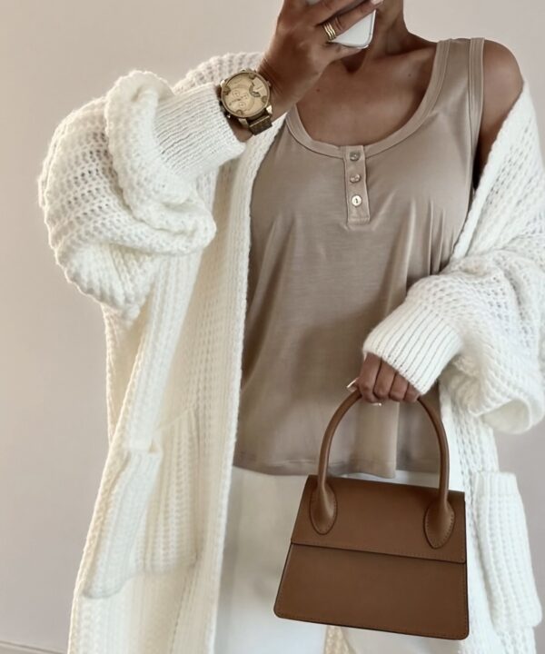TOP ALICIA LATTE 100% LYOCELL